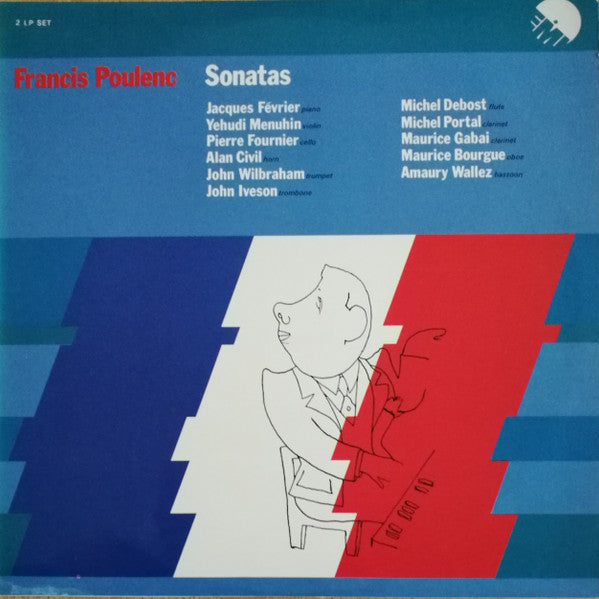 Francis Poulenc : Sonatas (2xLP, Gat)