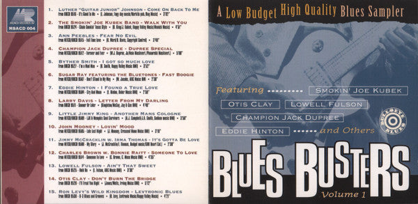 Various : Blues Busters Volume 1 (CD, Comp)