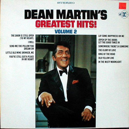 Dean Martin : Dean Martin's Greatest Hits! Volume 2 (LP, Comp)