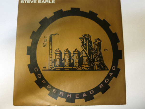 Steve Earle : Copperhead Road (7", Single, Sil)
