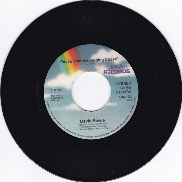 David Bowie Music By Giorgio Moroder : Cat People (Putting Out Fire) (From The Original Soundtrack) (7", Single)