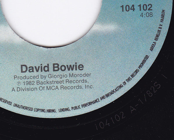 David Bowie Music By Giorgio Moroder : Cat People (Putting Out Fire) (From The Original Soundtrack) (7", Single)
