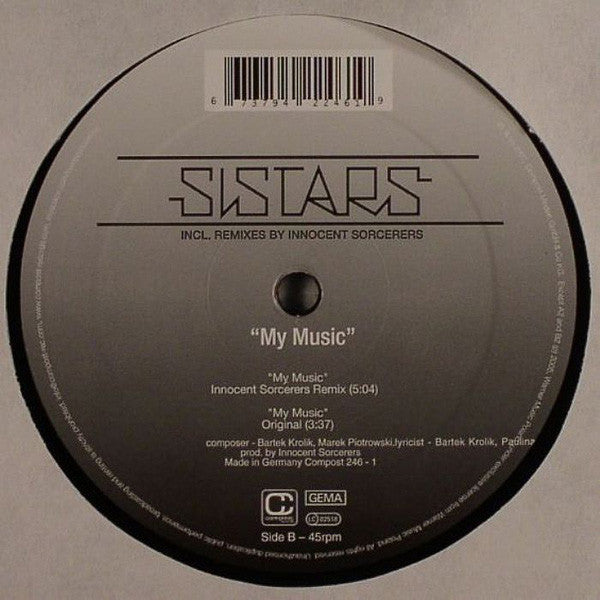 Sistars : Inspirations (12")