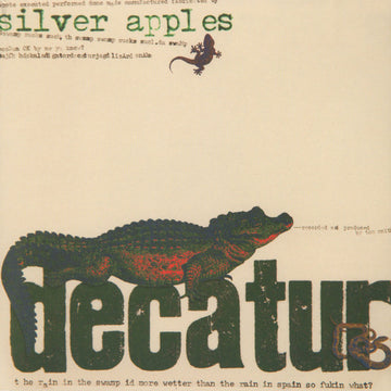 Silver Apples : Decatur (LP, Album, Whi)