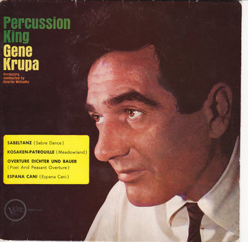 Gene Krupa : Percussion King (7", EP)