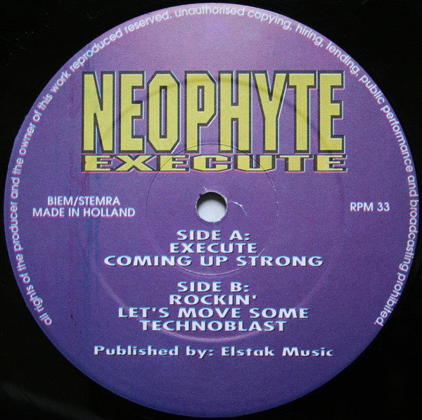 Neophyte : Execute (12")