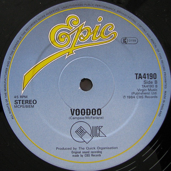 The Quick : It's An International Thing (12")