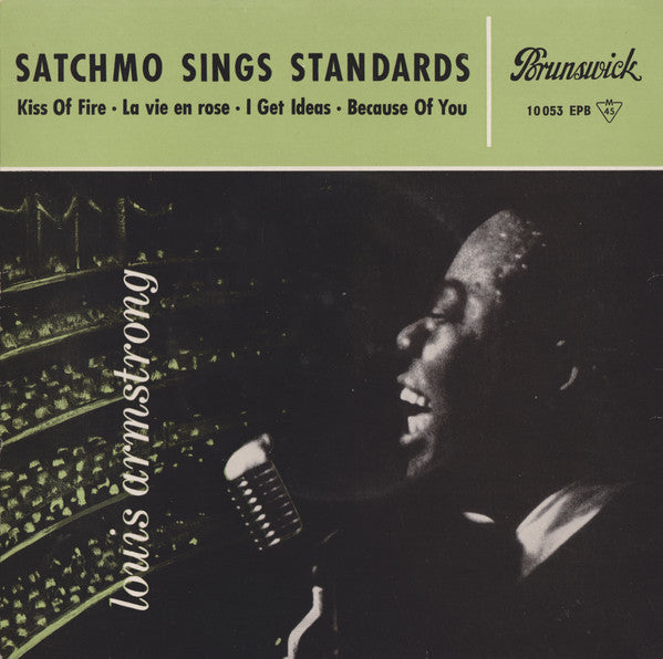 Louis Armstrong : Satchmo Sings Standards (7", EP)