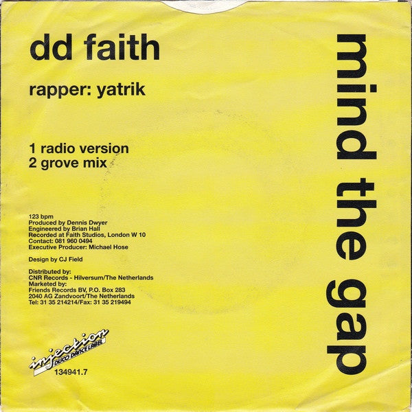 Dennis Dwyer : Mind The Gap (7", Single)