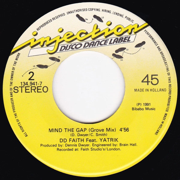 Dennis Dwyer : Mind The Gap (7", Single)