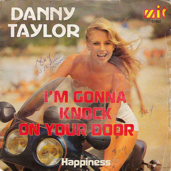 Danny Taylor (10) : I'm Gonna Knock On Your Door (7", Single)