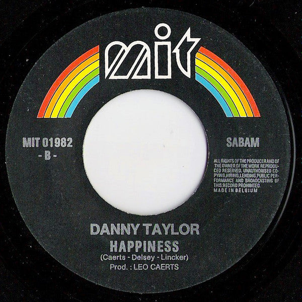 Danny Taylor (10) : I'm Gonna Knock On Your Door (7", Single)