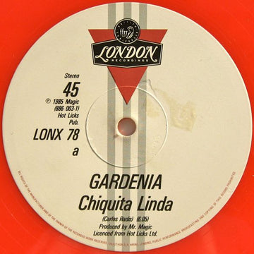 Gardenia : Chiquita Linda (12", Pin)