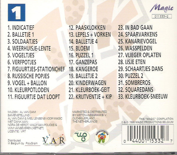 Al Van Dam : Tik Tak - 1 (CD, Album)