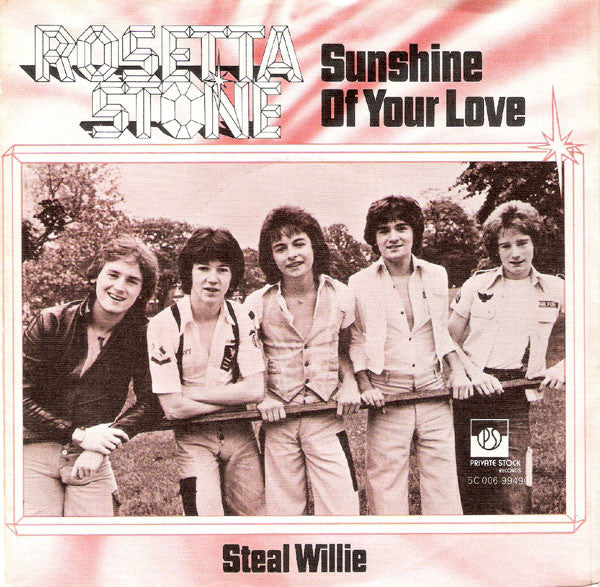 Rosetta Stone (2) : Sunshine Of Your Love (7", Single)