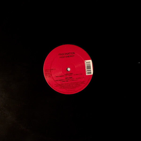 Fascination (5) : High Energy (12", Maxi)