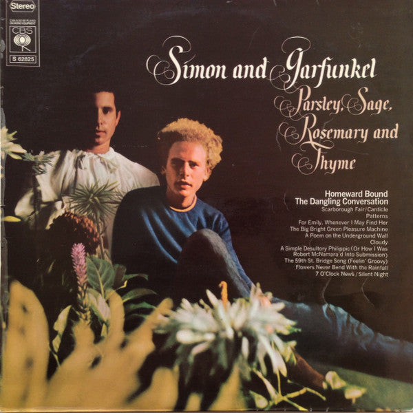 Simon & Garfunkel : Parsley, Sage, Rosemary And Thyme (LP, Album, RE)