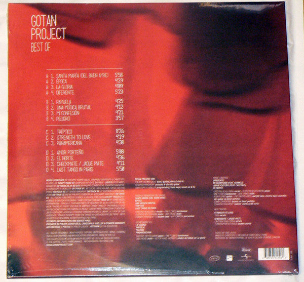 Gotan Project : Best Of (2xLP, Comp)