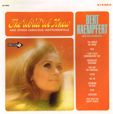 Bert Kaempfert & His Orchestra : The World We Knew (LP, Album)