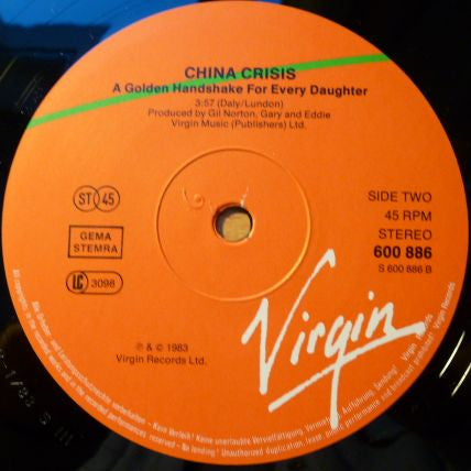 China Crisis : Tragedy & Mystery (12")