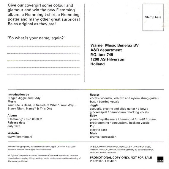 Flemming : Introducing Flemming With Music And Words (CD, Promo)