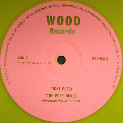 The Pork Dukes : Making Bacon / Tight Pussy (12", Single, Yel)
