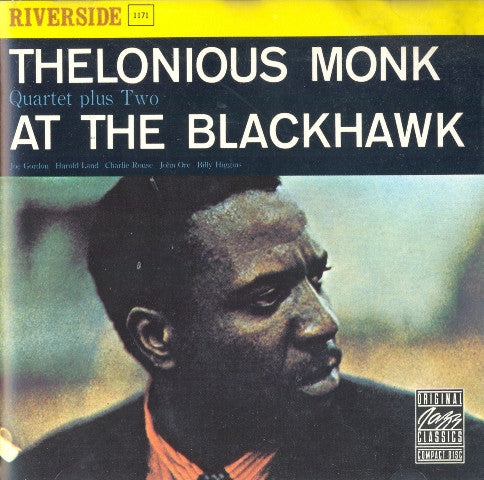 The Thelonious Monk Quartet : At The Blackhawk (CD, Album, RE, RM)