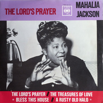 Mahalia Jackson : The Lord's Prayer (7", EP)