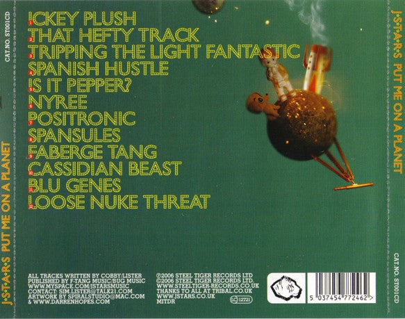 J.S.T.A.R.S. : Put Me On A Planet (CD, Album)