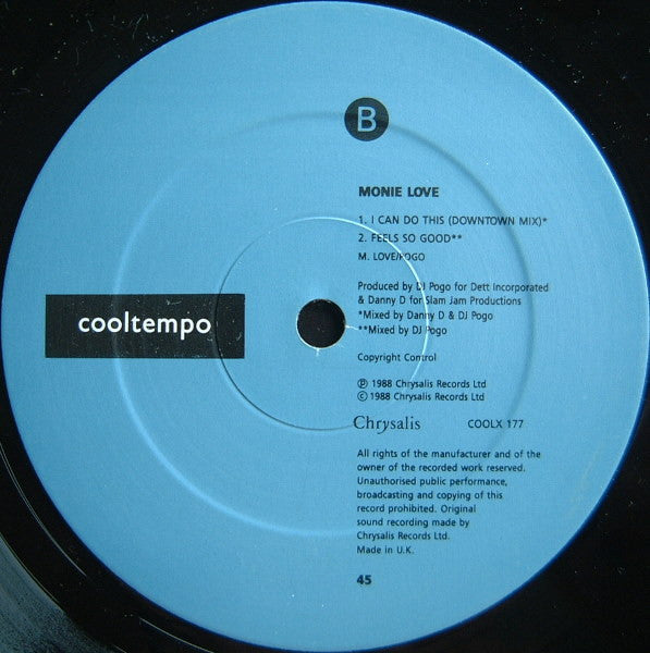 Monie Love : I Can Do This (12")