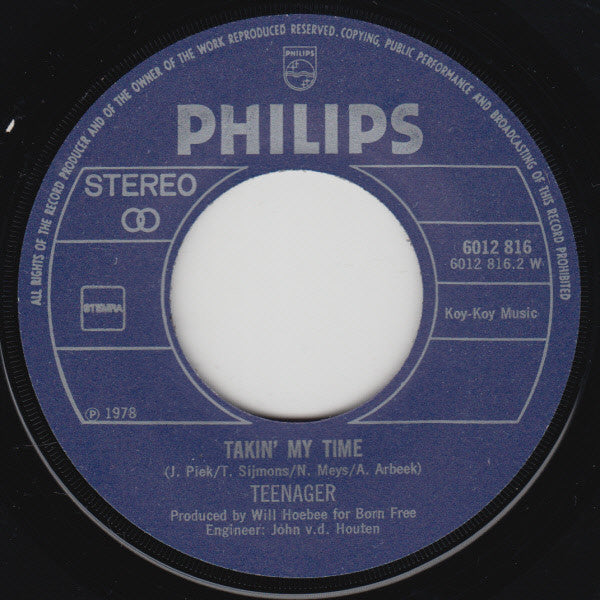 Teenager (3) : Tell Me Why (7", Single)
