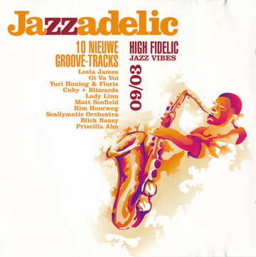 Various : Jazzadelic 09.3 High-Fidelic Jazz Vibes (CD, Comp, Promo)