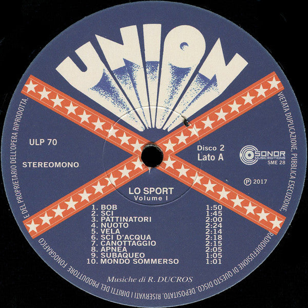 Gian Piero Ricci, Daniela Casa, Remigio Ducros : Lo Sport (2xLP, Ltd, RE, RM, 180)