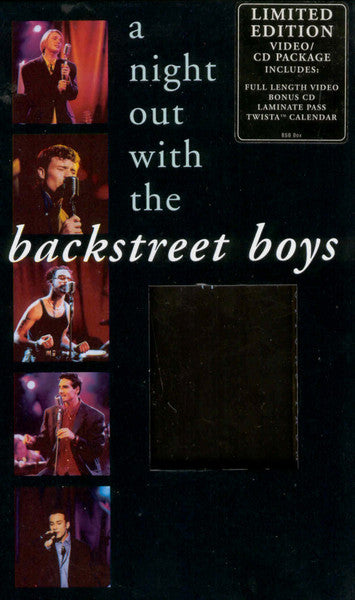 Backstreet Boys : A Night Out With The Backstreet Boys (VHS, PAL, Dut + CD + Box, Ltd)