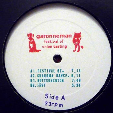 Garonne Man : Festival Of Onion Tasting  (12", Ltd)