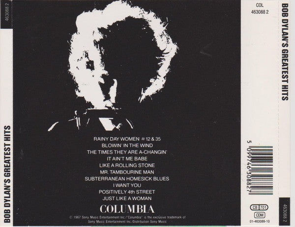 Bob Dylan : Greatest Hits (CD, Comp, RE)