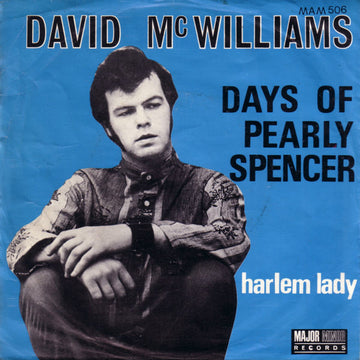 David McWilliams : Days Of Pearly Spencer (7", Single)