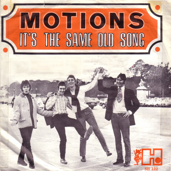 The Motions : It's The Same Old Song / Someday Child (7", Single, Bla)