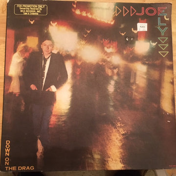 Joe Ely : Down On The Drag (LP, Album, Glo)