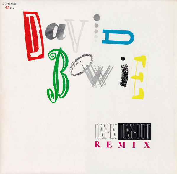 David Bowie : Day-In Day-Out (Remix) (12", Maxi)