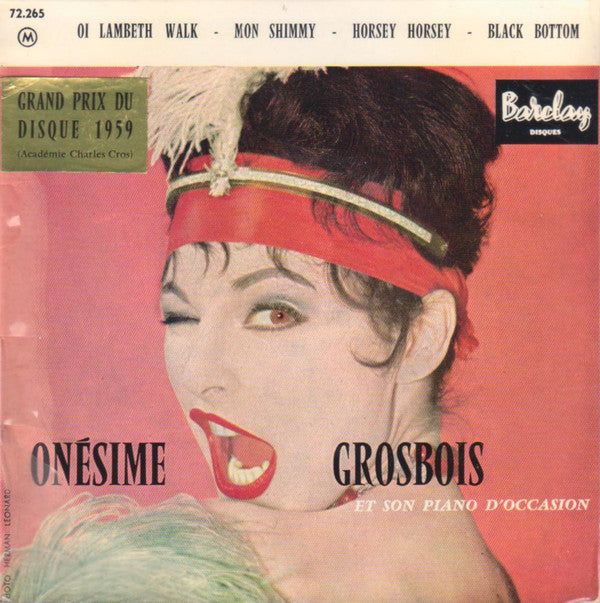 Onésime Grosbois Et Son Piano D'Occasion : Oi Lambeth Walk (7", EP, Mono)