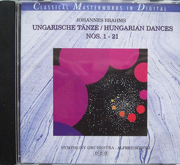 Johannes Brahms, London Festival Orchestra (2), Alfred Scholz : Ungarische Tänze =  Hungarian Dances Nos. 1 - 21 (CD, Album)