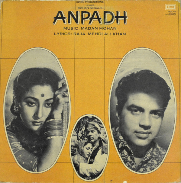 Madan Mohan, Raja Mehdi Ali Khan : Anpadh (LP, Album)