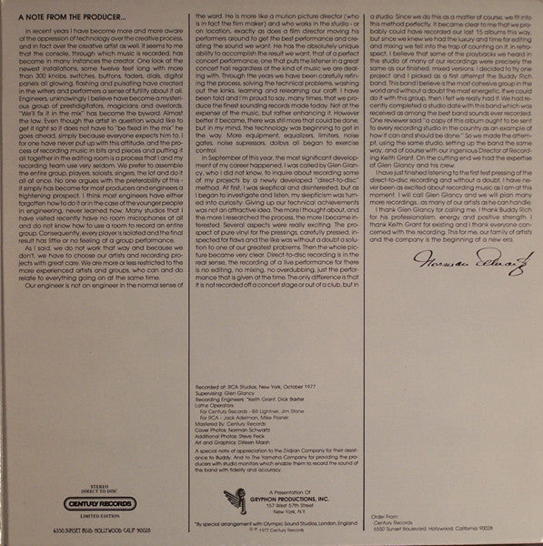 Buddy Rich : Class Of '78 (LP, Album, Ltd)