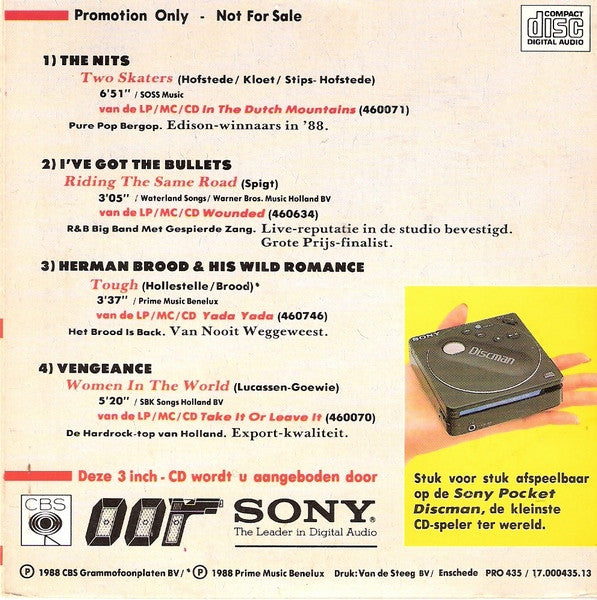 Various : De Bende Van 4 - Een Compact Dutch Plaatje... (CD, Mini, Promo, Smplr)