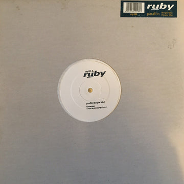 Ruby : Paraffin (12", Single)