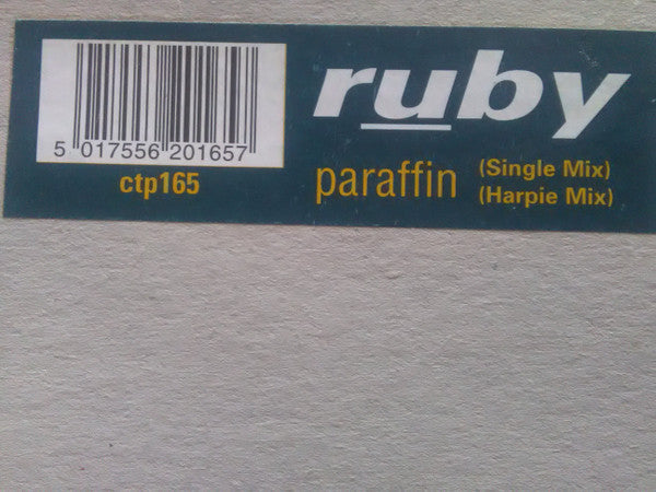 Ruby : Paraffin (12", Single)
