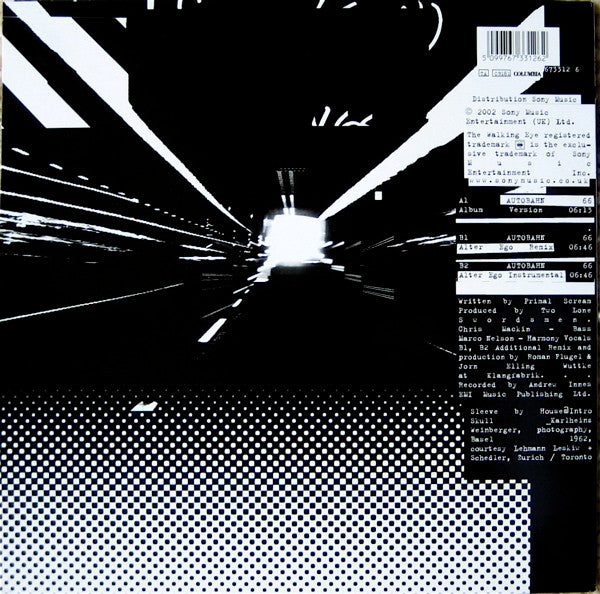 Primal Scream : Autobahn 66 (12", Single)