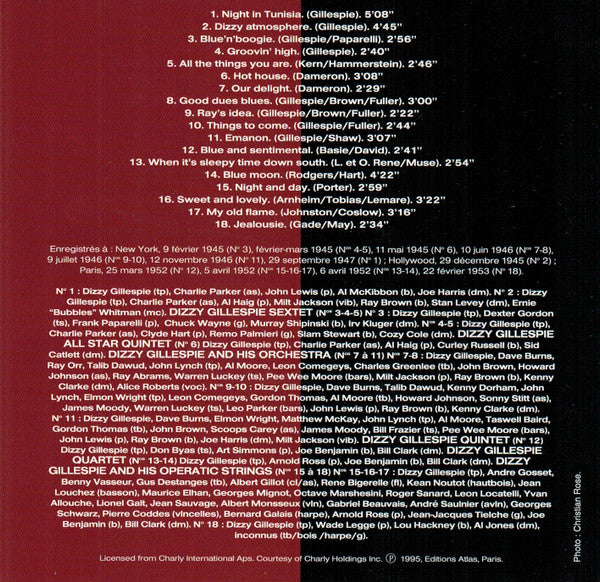 Dizzy Gillespie : Jazz & Blues Collection (CD, Comp, RM)