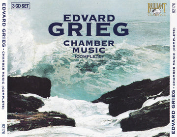 Edvard Grieg, Raphael Quartet, Ivan Ženatý, Antonin Kubalek : Chamber Music (Complete) (3xCD, Comp)